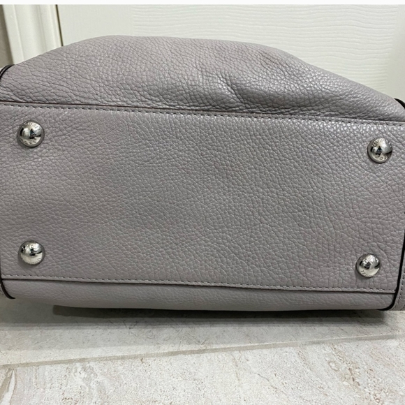 Authentic Michael Kors grey pebbled leather handbag excellent condition - Picture 7 of 12